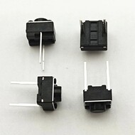 100pcs 6*6*5mm Tactile Switches Momentary Tact push button switch Micro key power 6x6x5 DIP2 Middle 2 pin ever 100pcs 6*6*5mm Tactile Switches Momentary Tact push button switch Micro key power 6x6x5 DIP2 Middle 2 pin ever