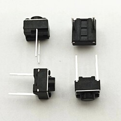 100pcs 6*6*5mm Tactile Switches Momentary Tact push button switch Micro key power 6x6x5 DIP2 Middle 2 pin ever 100pcs 6*6*5mm Tactile Switches Momentary Tact push button switch Micro key power 6x6x5 DIP2 Middle 2 pin ever