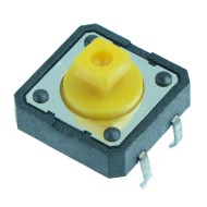 12x12mm Square Actuator Momentary PCB Tactile Switch 7.3mm Height 12x12mm Square Actuator Momentary PCB Tactile Switch 7.3mm Height