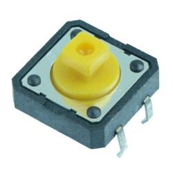 12x12mm Square Actuator Momentary PCB Tactile Switch 7.3mm Height 12x12mm Square Actuator Momentary PCB Tactile Switch 7.3mm Height