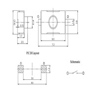 20PCS Reel Packing 4x6x2.5mm 2Pin Tactile Switch Rubber Phone Button SMD Momentary Switch PCB Mounting TS-1246A 20PCS Reel Packing 4x6x2.5mm 2Pin Tactile Switch Rubber Phone Button SMD Momentary Switch PCB Mounting TS-1246A