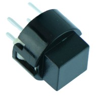 Black Square PCB Keyboard Switch SPST Black Square PCB Keyboard Switch SPST