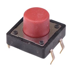 DTS25R 8.5mm PCB Tactile Switch 12x12mm SPST DTS25R 8.5mm PCB Tactile Switch 12x12mm SPST