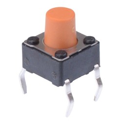 DTS63SV 13mm PCB Tactile Switch 6x6mm SPST DTS63SV 13mm PCB Tactile Switch 6x6mm SPST