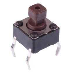 DTS648NV 7.3mm PCB Tactile Switch 6x6mm SPST DTS648NV 7.3mm PCB Tactile Switch 6x6mm SPST