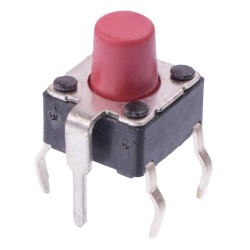 DTSG63R 13mm PCB Tactile Switch 6x6mm SPST DTSG63R 13mm PCB Tactile Switch 6x6mm SPST