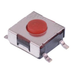 DTSMW65RV 3.5mm SMT Tactile Switch 6x6mm SPST DTSMW65RV 3.5mm SMT Tactile Switch 6x6mm SPST