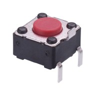 PHAP5-30RA2A3S2N4 4.3mm Button 6mm x 6mm Right Angle Surface Mount Tactile Switch 260g PHAP5-30RA2A3S2N4 4.3mm Button 6mm x 6mm Right Angle Surface Mount Tactile Switch 260g