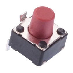 PHAP5-30RA2C3S2N4 7mm Button 6mm x 6mm Right Angle Surface Mount Tactile Switch 260g PHAP5-30RA2C3S2N4 7mm Button 6mm x 6mm Right Angle Surface Mount Tactile Switch 260g
