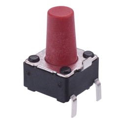 PHAP5-30RA2D3S2N4 9.5mm Button 6mm x 6mm Right Angle Surface Mount Tactile Switch 260g PHAP5-30RA2D3S2N4 9.5mm Button 6mm x 6mm Right Angle Surface Mount Tactile Switch 260g