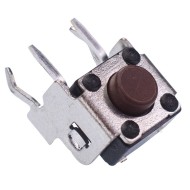 PHAP5-30RA2G2T2N2 3.85mm Button 6mm x 6mm Right Angle Through Hole Tactile Switch 160g PHAP5-30RA2G2T2N2 3.85mm Button 6mm x 6mm Right Angle Through Hole Tactile Switch 160g