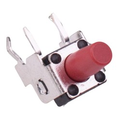 PHAP5-30RA2H3T2N2 8.35mm Button 6mm x 6mm Right Angle Through Hole Tactile Switch 260g PHAP5-30RA2H3T2N2 8.35mm Button 6mm x 6mm Right Angle Through Hole Tactile Switch 260g