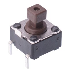 PHAP5-30RA2K2S2N4 7.3mm Button 6mm x 6mm Right Angle Surface Mount Tactile Switch 160g PHAP5-30RA2K2S2N4 7.3mm Button 6mm x 6mm Right Angle Surface Mount Tactile Switch 160g