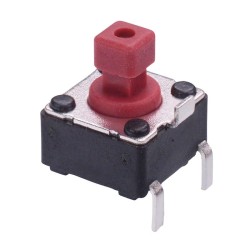 PHAP5-30RA2K3S2N4 7.3mm Button 6mm x 6mm Right Angle Surface Mount Tactile Switch 260g PHAP5-30RA2K3S2N4 7.3mm Button 6mm x 6mm Right Angle Surface Mount Tactile Switch 260g