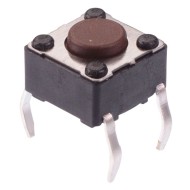 PHAP5-30VA2A2T2N2 4.3mm Height 6mm x 6mm Through Hole Tactile Switch 160g PHAP5-30VA2A2T2N2 4.3mm Height 6mm x 6mm Through Hole Tactile Switch 160g