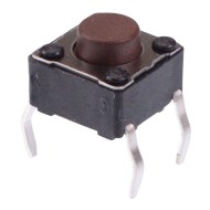 PHAP5-30VA2B2T2N2 5mm Height 6mm x 6mm Through Hole Tactile Switch 160g PHAP5-30VA2B2T2N2 5mm Height 6mm x 6mm Through Hole Tactile Switch 160g