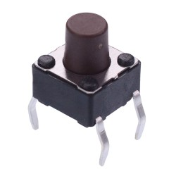 PHAP5-30VA2C2T2N2 7mm Height 6mm x 6mm Through Hole Tactile Switch 160g PHAP5-30VA2C2T2N2 7mm Height 6mm x 6mm Through Hole Tactile Switch 160g