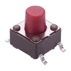 PHAP5-30VA2C3S2N4 7mm Height 6mm x 6mm Surface Mount Tactile Switch 260g Tape Packaging PHAP5-30VA2C3S2N4 7mm Height 6mm x 6mm Surface Mount Tactile Switch 260g Tape Packaging