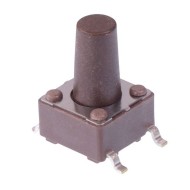PHAP5-30VA2D2S2N3 9.5mm Height 6mm x 6mm Surface Mount Tactile Switch 160g Tube Packaging PHAP5-30VA2D2S2N3 9.5mm Height 6mm x 6mm Surface Mount Tactile Switch 160g Tube Packaging