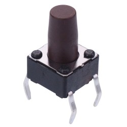 PHAP5-30VA2D2T2N2 9.5mm Height 6mm x 6mm Through Hole Tactile Switch 160g PHAP5-30VA2D2T2N2 9.5mm Height 6mm x 6mm Through Hole Tactile Switch 160g