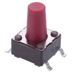 PHAP5-30VA2D3S2N4 9.5mm Height 6mm x 6mm Surface Mount Tactile Switch 260g Tape Packaging PHAP5-30VA2D3S2N4 9.5mm Height 6mm x 6mm Surface Mount Tactile Switch 260g Tape Packaging