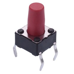 PHAP5-30VA2D3T2N2 9.5mm Height 6mm x 6mm Through Hole Tactile Switch 260g PHAP5-30VA2D3T2N2 9.5mm Height 6mm x 6mm Through Hole Tactile Switch 260g
