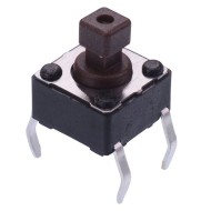 PHAP5-30VA2K2T2N2 7.3mm Height Square 6mm x 6mm Through Hole Tactile Switch 160g PHAP5-30VA2K2T2N2 7.3mm Height Square 6mm x 6mm Through Hole Tactile Switch 160g