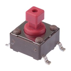 PHAP5-30VA2K3S2N3 7.3mm Height Square 6mm x 6mm Surface Mount Tactile Switch 260g Tube Packaging PHAP5-30VA2K3S2N3 7.3mm Height Square 6mm x 6mm Surface Mount Tactile Switch 260g Tube Packaging