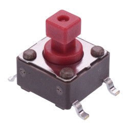PHAP5-30VA2K3S2N4 7.3mm Height Square 6mm x 6mm Surface Mount Tactile Switch 260g Tape Packaging PHAP5-30VA2K3S2N4 7.3mm Height Square 6mm x 6mm Surface Mount Tactile Switch 260g Tape Packaging