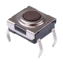 PHAP5-31VA2N2T2W3 3.1mm Height 6mm x 6mm Low Profile Through Hole Tactile Switch 160g Tube Packaging PHAP5-31VA2N2T2W3 3.1mm Height 6mm x 6mm Low Profile Through Hole Tactile Switch 160g Tube Packaging