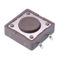PHAP5-50VA2A2S2N3 4.3mm Height 12mm x 12mm Surface Mount Tactile Switch 160g Tube Packaging PHAP5-50VA2A2S2N3 4.3mm Height 12mm x 12mm Surface Mount Tactile Switch 160g Tube Packaging