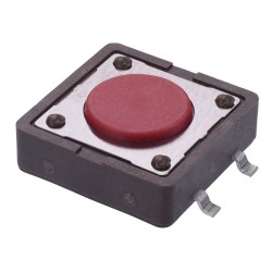 PHAP5-50VA2A3S2N3 4.3mm Height 12mm x 12mm Surface Mount Tactile Switch 260g Tube Packaging PHAP5-50VA2A3S2N3 4.3mm Height 12mm x 12mm Surface Mount Tactile Switch 260g Tube Packaging