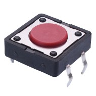 PHAP5-50VA2A3T2N2 4.3mm Height 12mm x 12mm Through Hole Tactile Switch 260g PHAP5-50VA2A3T2N2 4.3mm Height 12mm x 12mm Through Hole Tactile Switch 260g