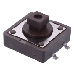 PHAP5-50VA2K2S2N3 7.3mm Height Square 12mm x 12mm Surface Mount Tactile Switch 160g Tube Packaging PHAP5-50VA2K2S2N3 7.3mm Height Square 12mm x 12mm Surface Mount Tactile Switch 160g Tube Packaging