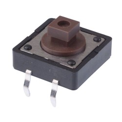 PHAP5-50VA2K2T2N3 7.3mm Height Square 12mm x 12mm Through Hole Tactile Switch 160g Tube Packaging PHAP5-50VA2K2T2N3 7.3mm Height Square 12mm x 12mm Through Hole Tactile Switch 160g Tube Packaging