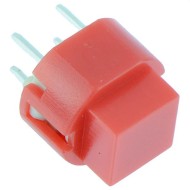 Red Square PCB Keyboard Switch SPST Red Square PCB Keyboard Switch SPST
