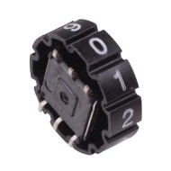 DH101ALSMT004 Left Hand 0-9 PCB Thumbwheel Switch DH101ALSMT004 Left Hand 0-9 PCB Thumbwheel Switch