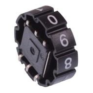 DH101ARSMT004 Right Hand 0-9 PCB Thumbwheel Switch DH101ARSMT004 Right Hand 0-9 PCB Thumbwheel Switch