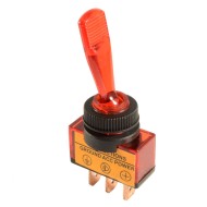 Red LED On/Off Duckbill Toggle Switch SPST Red LED On/Off Duckbill Toggle Switch SPST