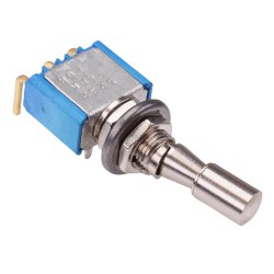 On-(On) Momentary Locking 6.35mm Miniature Toggle Switch SPDT 4A 30VDC 5232WADKB14VX386 