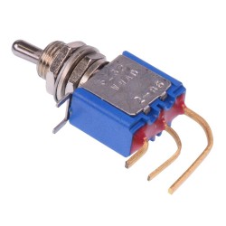 5232WWADB16X386 On-(On) Momentary 6.35mm Miniature Toggle Switch SPDT 4A 30VDC