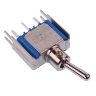 5232YAB-17 On-(On) Momentary Miniature PCB Toggle Switch SPDT 4A 30VDC