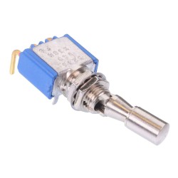 5236WCDB2VX386 On-On Locking 6.35mm Miniature Toggle Switch SPDT
