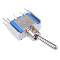 5236YAB On-On Miniature PCB Toggle Switch SPDT 4A 30VDC