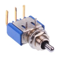 5237WCDBX38616 (On)-Off-(On) Momentary 6.35mm Miniature Toggle Switch SPDT 5237WCDBX38616 (On)-Off-(On) Momentary 6.35mm Miniature Toggle Switch SPDT