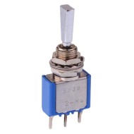 On-Off-(On) Momentary 6.35mm Miniature Toggle Switch SPDT 4A 30VDC 5238A9  On-Off-(On) Momentary 6.35mm Miniature Toggle Switch SPDT 4A 30VDC 5238A9
