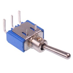5239WA On-Off-On Miniature PCB Toggle Switch SPDT 4A 30VDC 5239WA On-Off-On Miniature PCB Toggle Switch SPDT 4A 30VDC