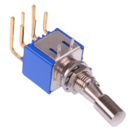 On-On Locking 6.35mm Miniature Toggle Switch DPDT 4A 30VDC 5242WADB-14VX386  On-On Locking 6.35mm Miniature Toggle Switch DPDT 4A 30VDC 5242WADB-14VX386
