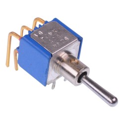 5244WCDB13X404 On-On-On Miniature PCB Toggle Switch DPDT 5244WCDB13X404 On-On-On Miniature PCB Toggle Switch DPDT