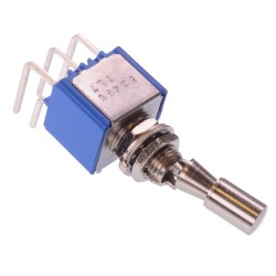 5246WA2VX386 On-On Locking 6.35mm Miniature Toggle Switch DPDT 4A 30VDC 5246WA2VX386 On-On Locking 6.35mm Miniature Toggle Switch DPDT 4A 30VDC